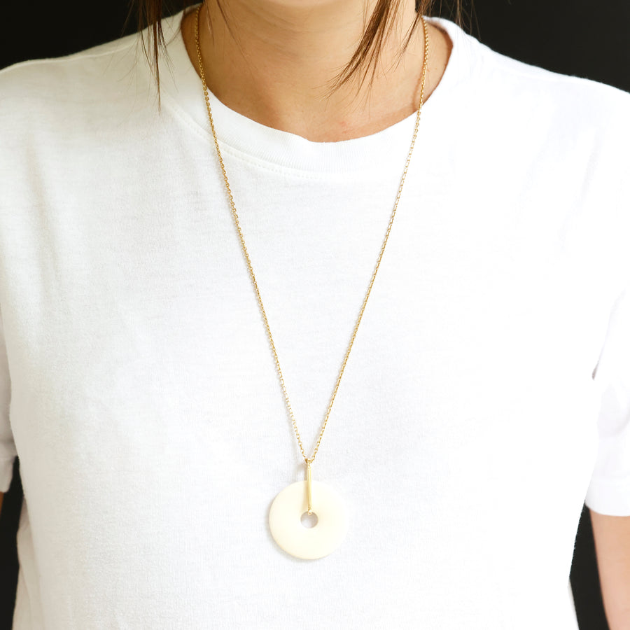 WOOLLY MAMMOTH CHAIN NECKLACE