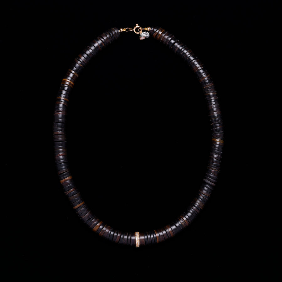 shell and diamond necklace (large)