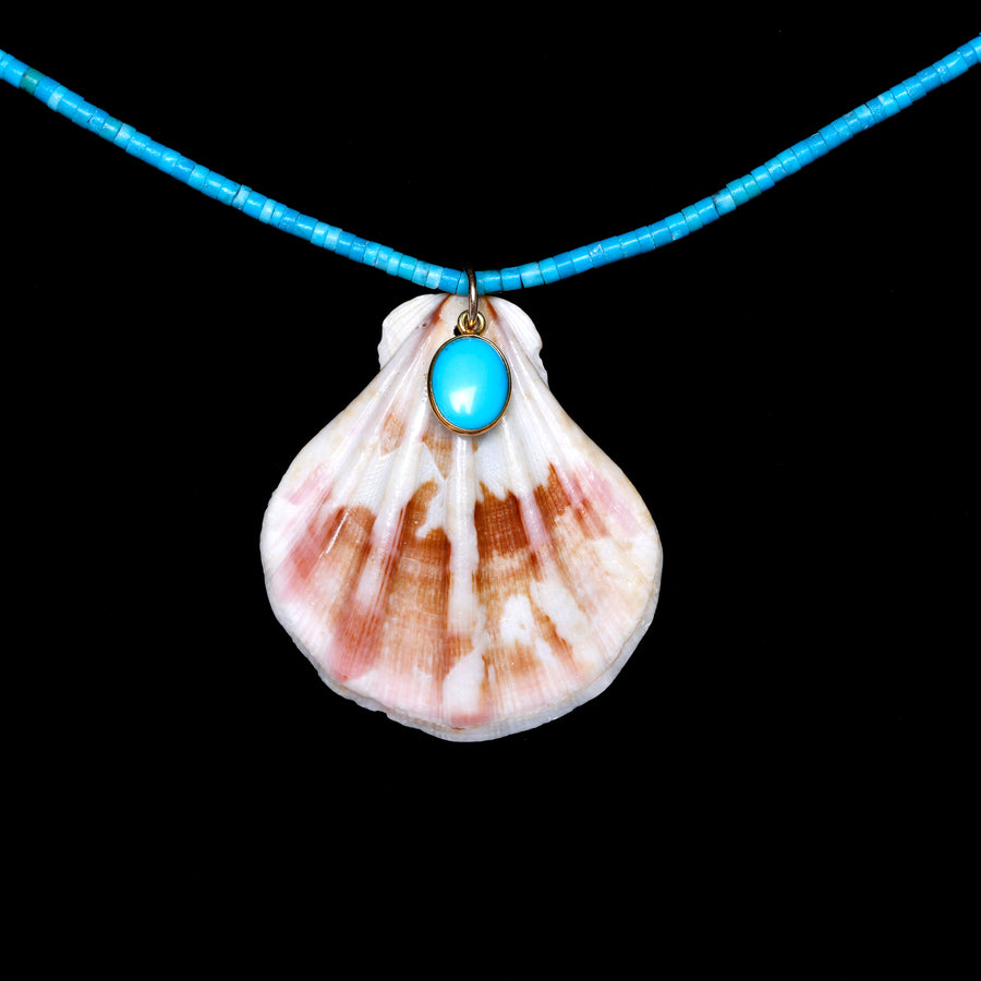 Turquoise Shell Necklace