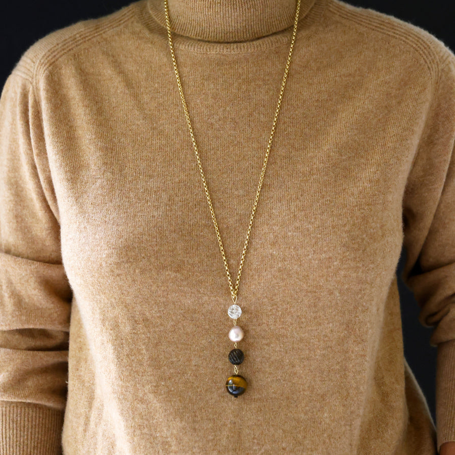 Bocce pendant neutral/browns