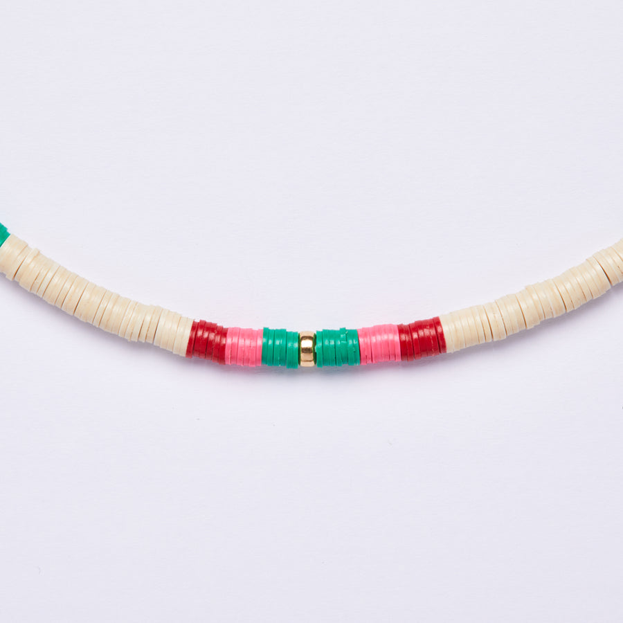 Surfer Necklace, various colors  -medium