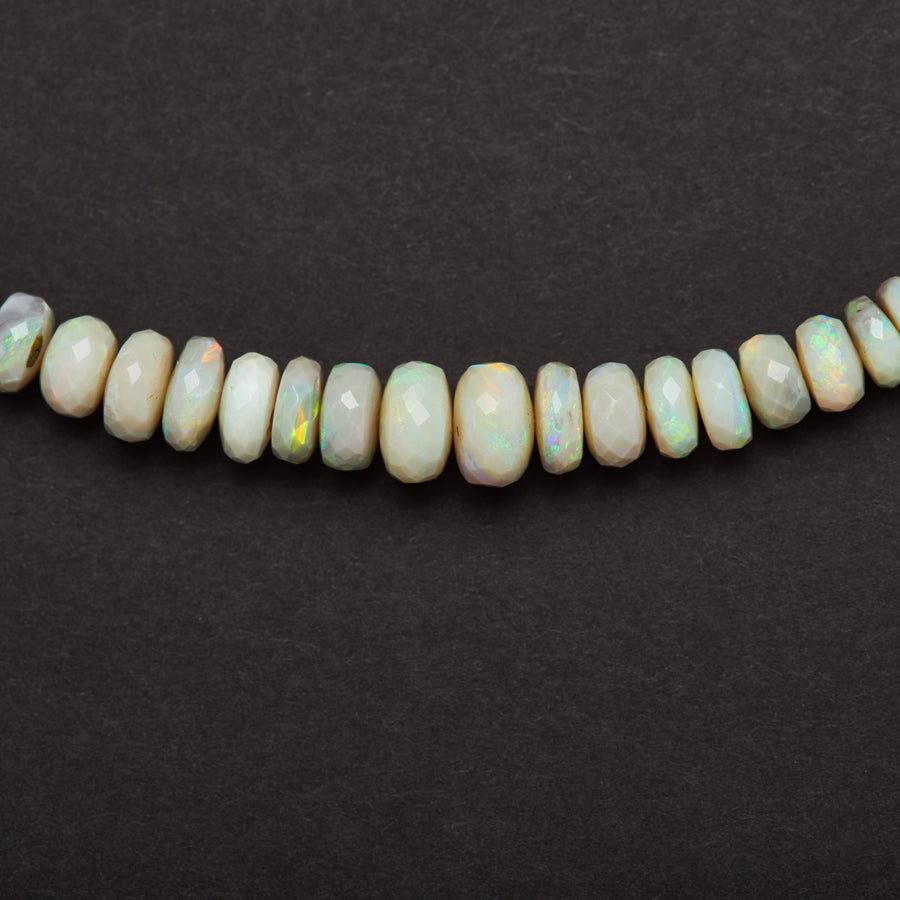 Australian Opal Necklace ( Blue-Green-Grey)