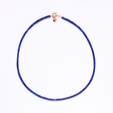 Lapis Lazuli and Ruby Necklace